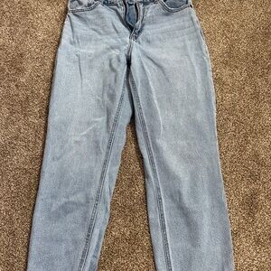 Abercrombie & Fitch Light Blue Boyfriend Jeans